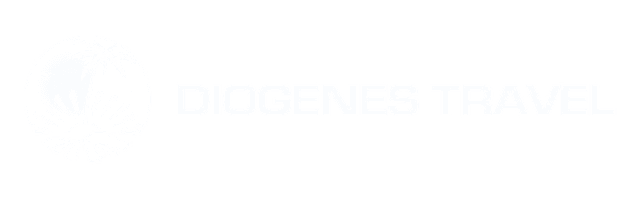 Diogenes Travel white logo